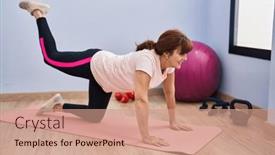  Presentation with exercise sport - 