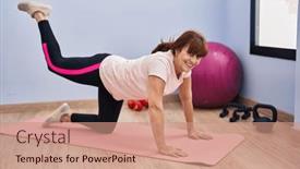  Presentation with exercise sport - 