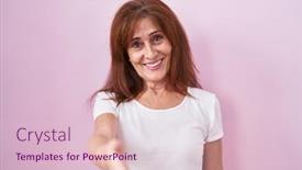  Presentation with business pink - 