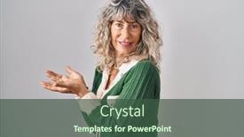  Presentation with woman hands open - 