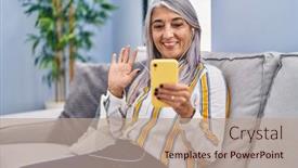  Presentation with standing sitting - 