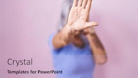  Presentation with woman sad - 