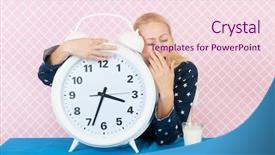  Presentation with menopause - Theme having middle aged woman background and a pink colored foreground