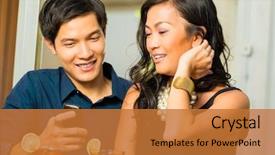  Presentation with middle class - Amazing presentation having middle class - asian man is flirting backdrop and a red colored foreground