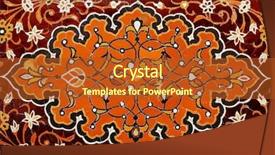  Presentation with middle east - Beautiful slide set featuring ancient middle east - oriental ornament backdrop and a red colored foreground