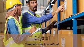  Presentation with middle east - Slide deck having middle-east-turkish-white-warehouse background and a coral colored foreground