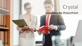  Presentation with law firm - Slide deck having middle-eastern-and-central-european background and a light gray colored foreground