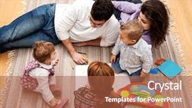  Presentation with babies - Cool new PPT layouts with middle of a conversation backdrop and a red colored foreground