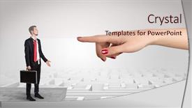  Presentation with infinity - Cool new PPT theme with middle of an infinity maze backdrop and a  colored foreground