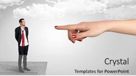  Presentation with infinity - Amazing presentation having middle of an infinity maze backdrop and a light gray colored foreground