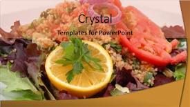  Presentation with cumin cumin cumin - Cool new PPT theme with middleeast - middle eastern cracked wheat bulgur backdrop and a  colored foreground