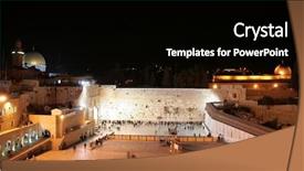  Presentation with rock wall - Amazing presentation having middleeast - temple mount in jerusalem including backdrop and a black colored foreground