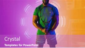  Presentation with african pattern - 