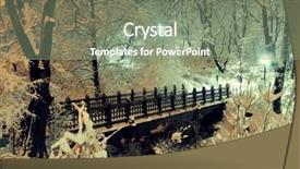  Presentation with manhattan - Presentation having midtown manhattan new york background and a gray colored foreground