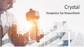  Presentation with strong - PPT layouts having mighty men - hard working business concept strong background and a white colored foreground