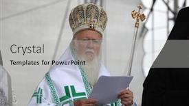  Presentation with orthodox - Audience pleasing PPT theme consisting of mikulcice-czech-republic-may-25 backdrop and a light gray colored foreground