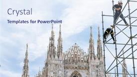  Presentation with steel construction - 