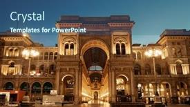  Presentation with financial center - 