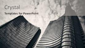  Presentation with financial center - 