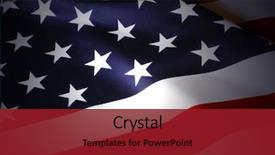  Presentation with military - Colorful slides enhanced with military - us flag backdrop and a crimson colored foreground