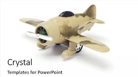  Presentation with abstract military camouflage made - Presentation having military aircraft with camouflage paint background and a white colored foreground