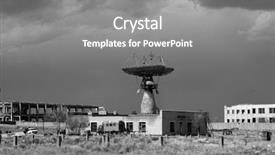  Presentation with central asia - Presentation theme consisting of military base in central asia background and a gray colored foreground