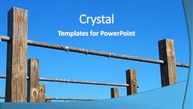  Presentation with military - Slides having military boots - pull-up bars background and a teal colored foreground