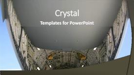  Presentation with aircraft - Audience pleasing presentation theme consisting of military c-17 aircraft backdrop and a gray colored foreground