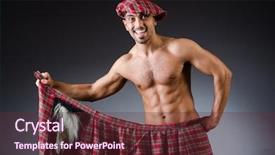  Presentation with hitler jewish holocaust clothing - Slide set consisting of military formal - man wearing traditional scottish clothing background and a  colored foreground