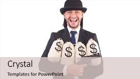  Presentation with cfd white - Beautiful presentation theme featuring military formal - young businessman isolated backdrop and a  colored foreground