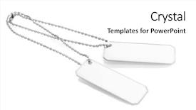  Presentation with business intelligence white robotic arm - Slides enhanced with military hospital - army badges isolated on white background and a  colored foreground