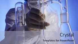  Presentation with medical science equipment research laboratory - Amazing presentation theme having military hospital - medical science equipment research laboratory backdrop and a  colored foreground