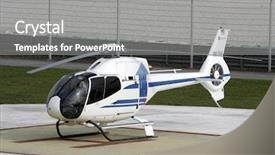  Presentation with helicopter - PPT layouts with fireworks bursting lines of purple background and a tawny brown colored foreground.