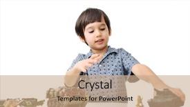  Presentation with military robot - Audience pleasing PPT layouts consisting of military robot - toy kid backdrop and a coral colored foreground