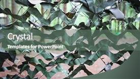  Presentation with net - Cool new slides with military strategy - background with the image backdrop and a gray colored foreground