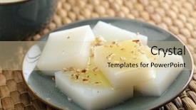  Presentation with nuts milk - Beautiful PPT layouts featuring abrorption - milk and honey detox agar backdrop and a  colored foreground