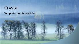  Presentation with florida power and light - Presentation theme having milk cow blue color - morning light on val di background and a  colored foreground