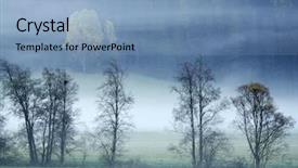  Presentation with light coloreds - Cool new presentation theme with milk cow blue color - morning light on val di backdrop and a  colored foreground