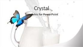  Presentation with white milk - Amazing presentation having milk jug and glass on the grass with chamomiles flowers over white backdrop and a white colored foreground