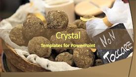  Presentation with cow milk - PPT theme consisting of milk on international cheese festival background and a tawny brown colored foreground