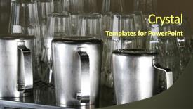  Presentation with milk - Amazing slides having milk-pitchers-for-steaming-milk backdrop and a tawny brown colored foreground