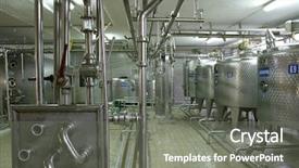  Presentation with pipes - Slides consisting of illustration of a power outlet and plug us-style outlet background and a mint green colored foreground