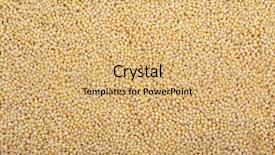  Presentation with millet - Cool new presentation theme with millets - millet as background backdrop and a coral colored foreground