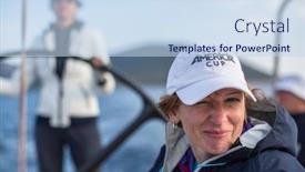  Presentation with cyclades - Cool new theme with milos-greece-sep-27-2016 backdrop and a sky blue colored foreground