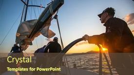  Presentation with cyclades - Cool new presentation theme with milos-greece-sep-27-2016 backdrop and a tawny brown colored foreground