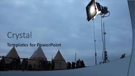  Presentation with knights - Slides enhanced with milovice-czech-republic-october-23 background and a light blue colored foreground