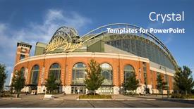  Presentation with wisconsin - Colorful PPT theme enhanced with milwaukee-wi-jul-15-miller backdrop and a ocean colored foreground