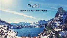  Presentation with nevada - Amazing theme having minaret lake ansel adams wilderness backdrop and a light blue colored foreground