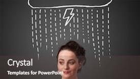  Presentation with head - PPT layouts featuring gate tower holy trinity background and a light blue colored foreground