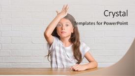  Presentation with hispanic - Theme having mindfulness kids - young hispanic kid sitting background and a lemonade colored foreground